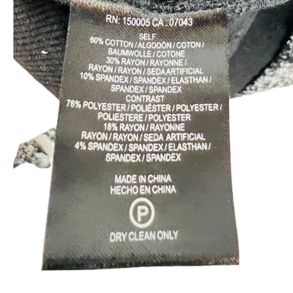 dRA Los Angeles Metallic Silver & Black Sweatshirt - Picture 8 of 9